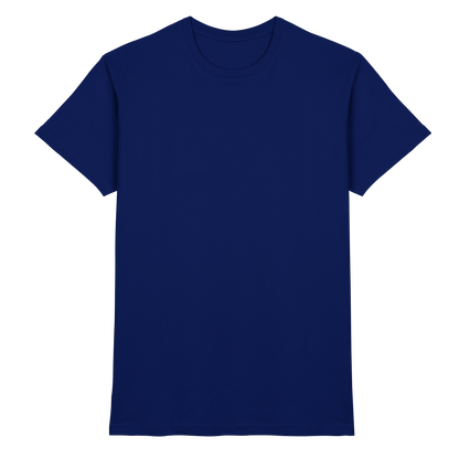 Die mit dem Hund chillt Personalisierbareres Premium Unisex Shirt Pfotenpoesie