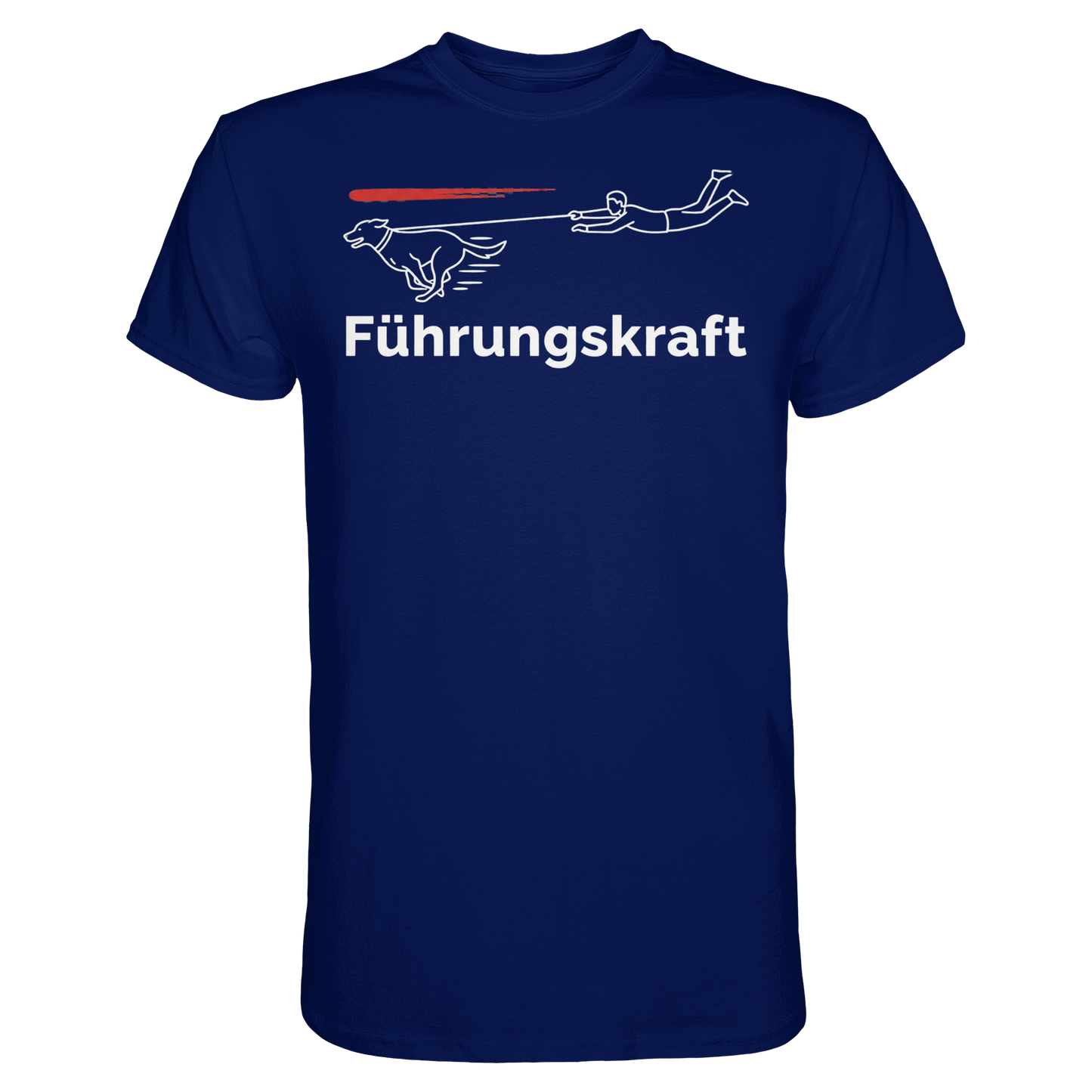Premium Pfotenpoesie Unisex Shirt Führungskraft
