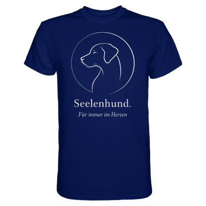 Seelenhund Für immer im Herzen Premium Unisex Shirt