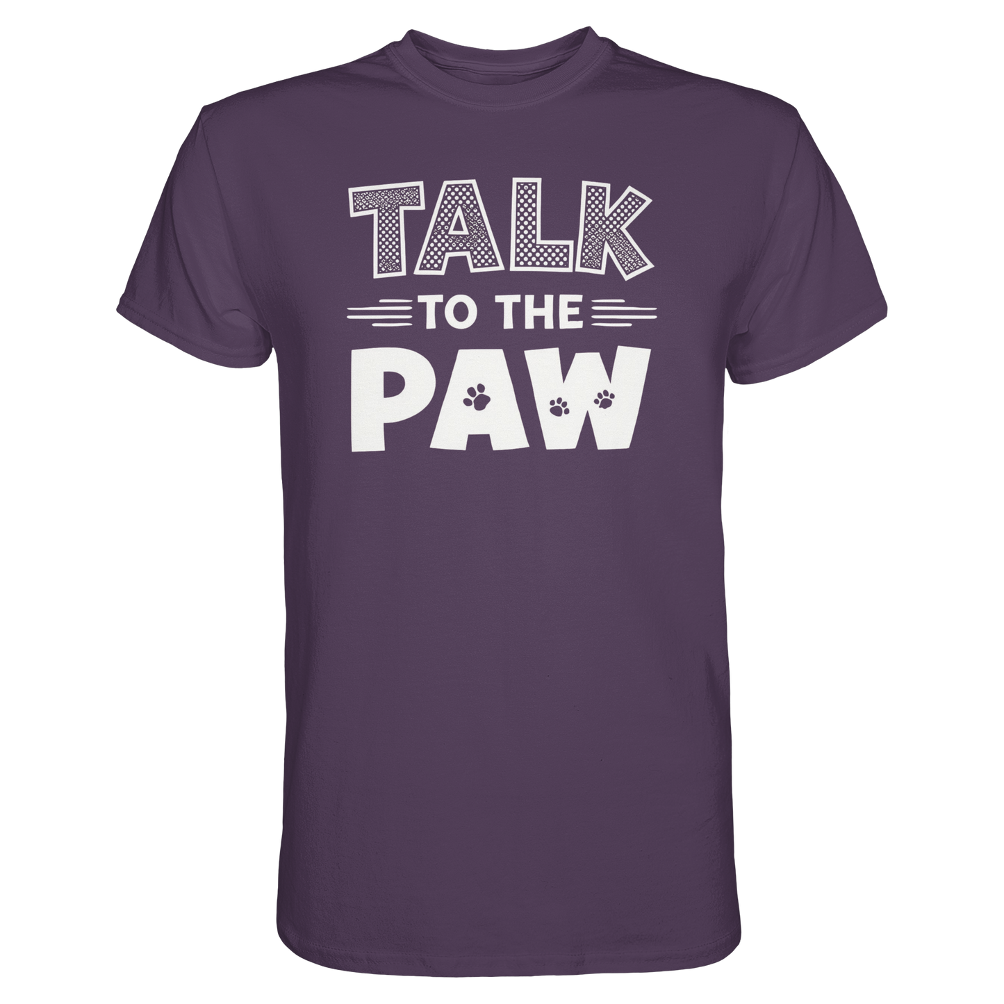 Talk to the Paw Premium Unisex Shirt Pfotenpoesie