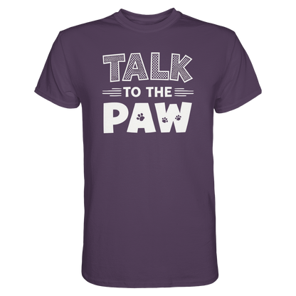 Talk to the Paw Premium Unisex Shirt Pfotenpoesie