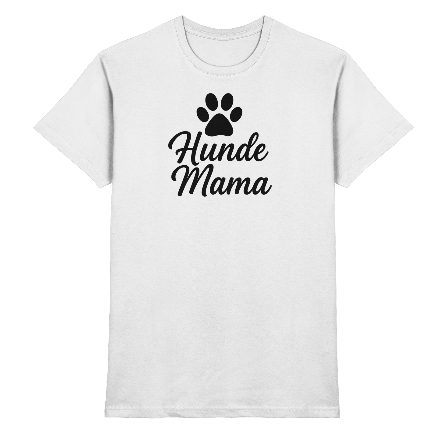 Premium Pfotenpoesie Shirt Hunde Mama