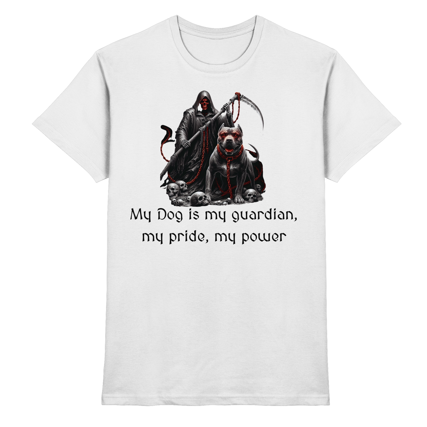 Premium Pfotenpoesie T-Shirt  My Guardian