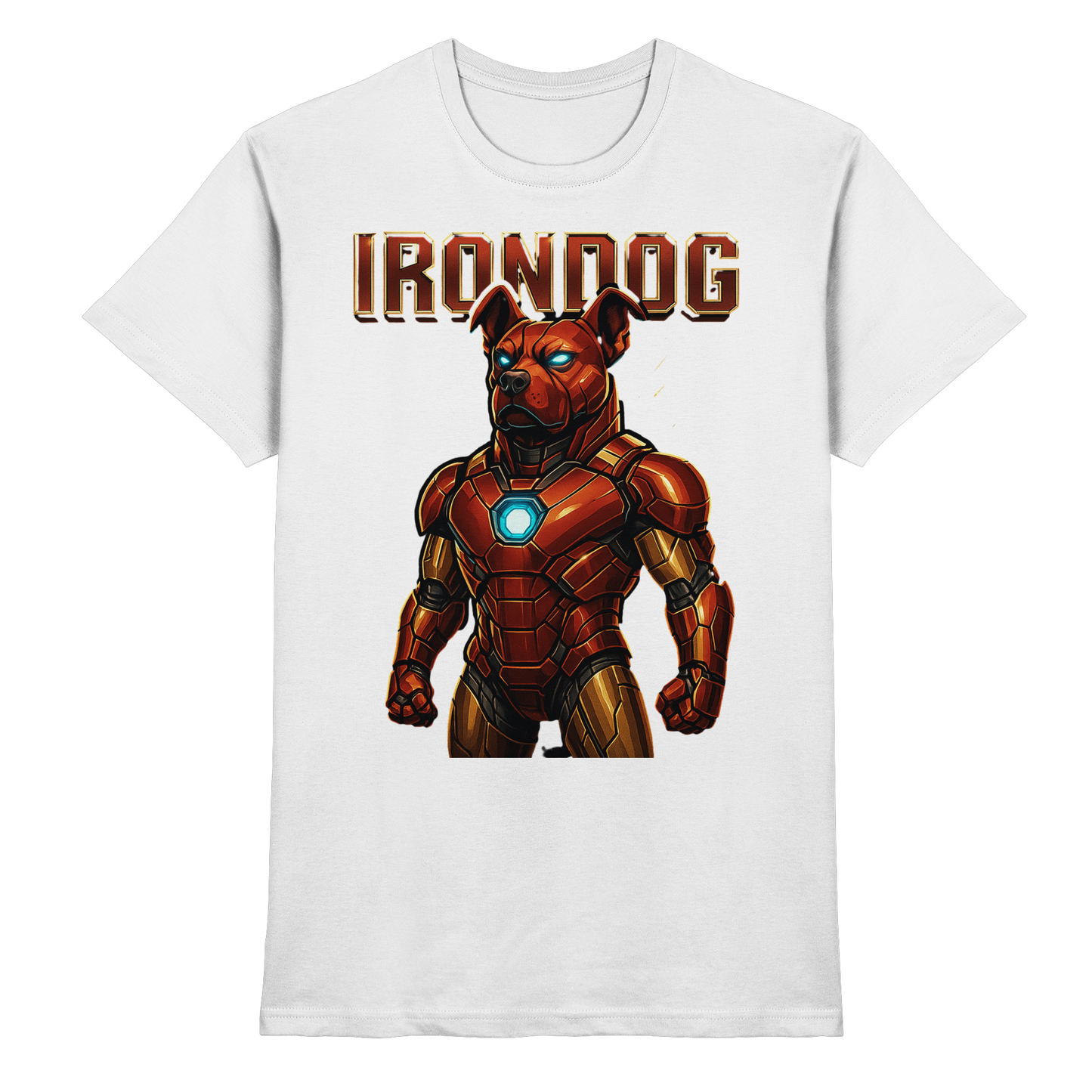 Premium Pfotenpoesie T-Shirt IRONDOG
