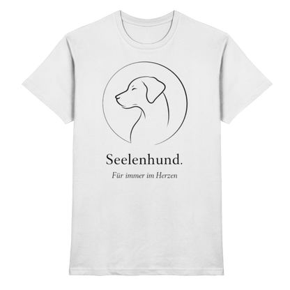 Seelenhund Für immer im Herzen Premium Unisex Shirt