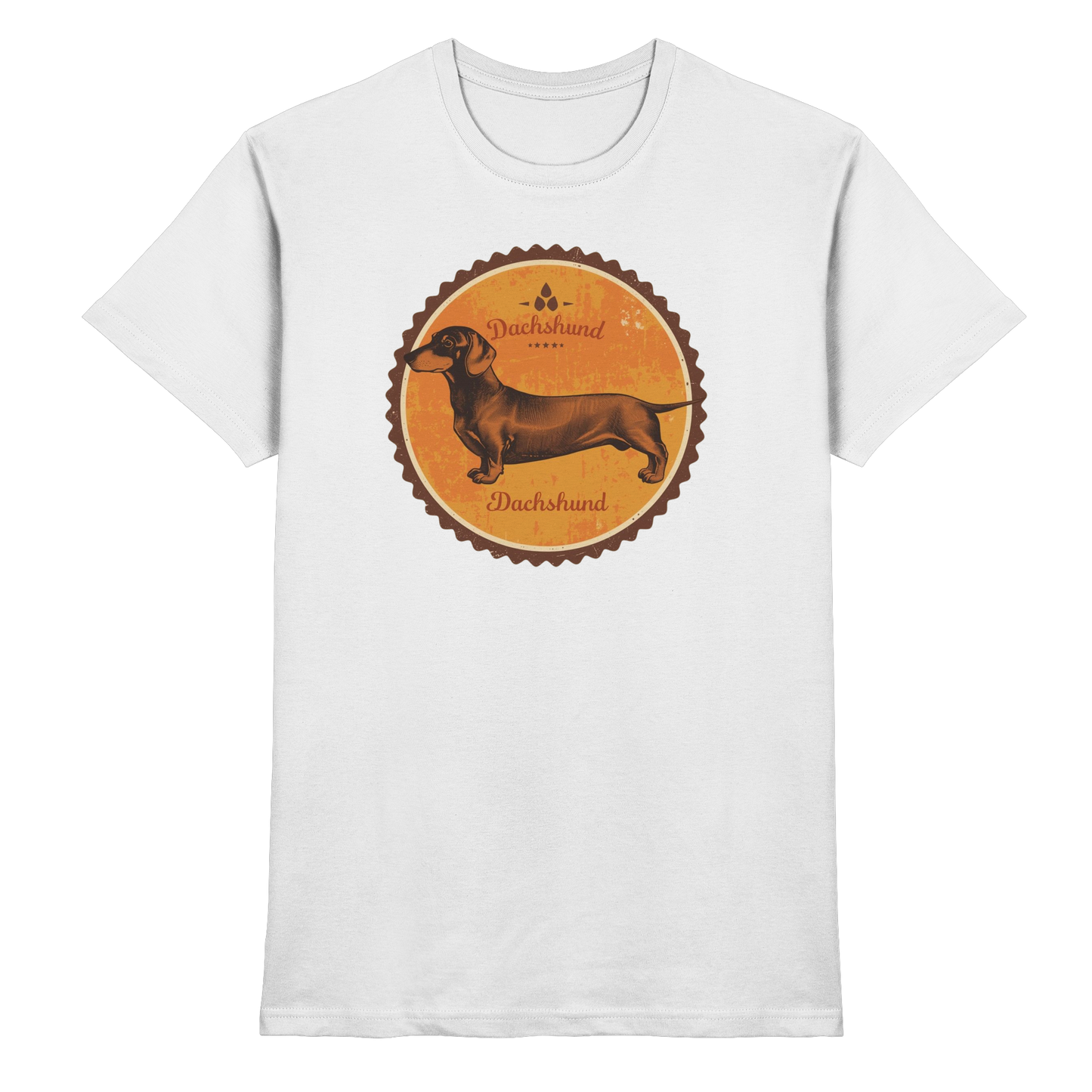 Vintage Dachshund Premium Unisex Shirt