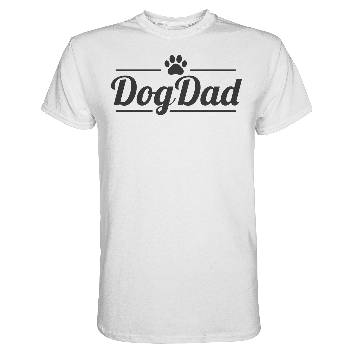 Premium Pfotenpoesie T-Shirt Dog Dad