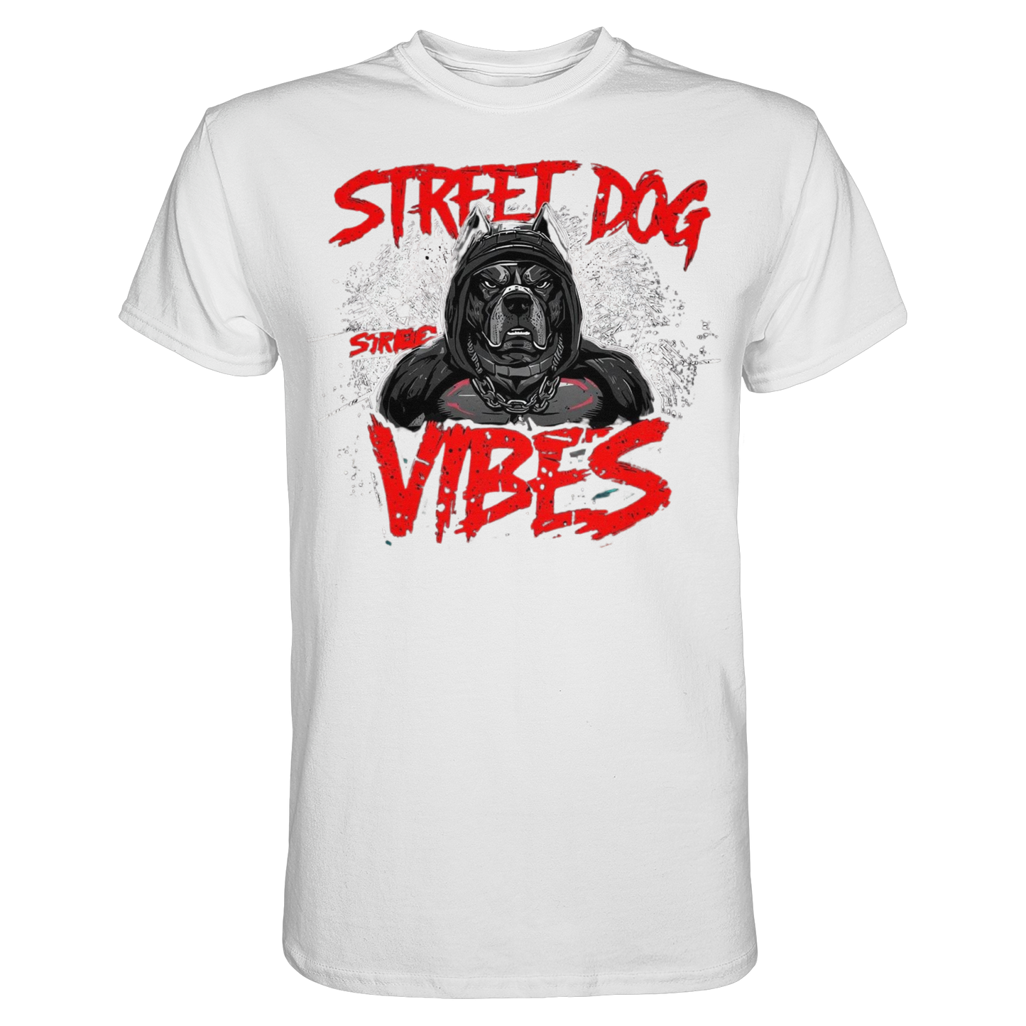 Premium Pfotenpoesie T-Shirt Street Dog Street Vibes