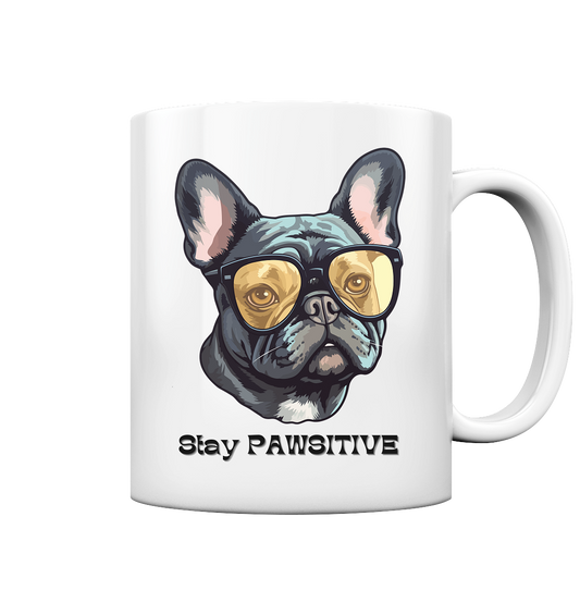 Premium Pfotenpoesie Tasse Stay Pawsitive