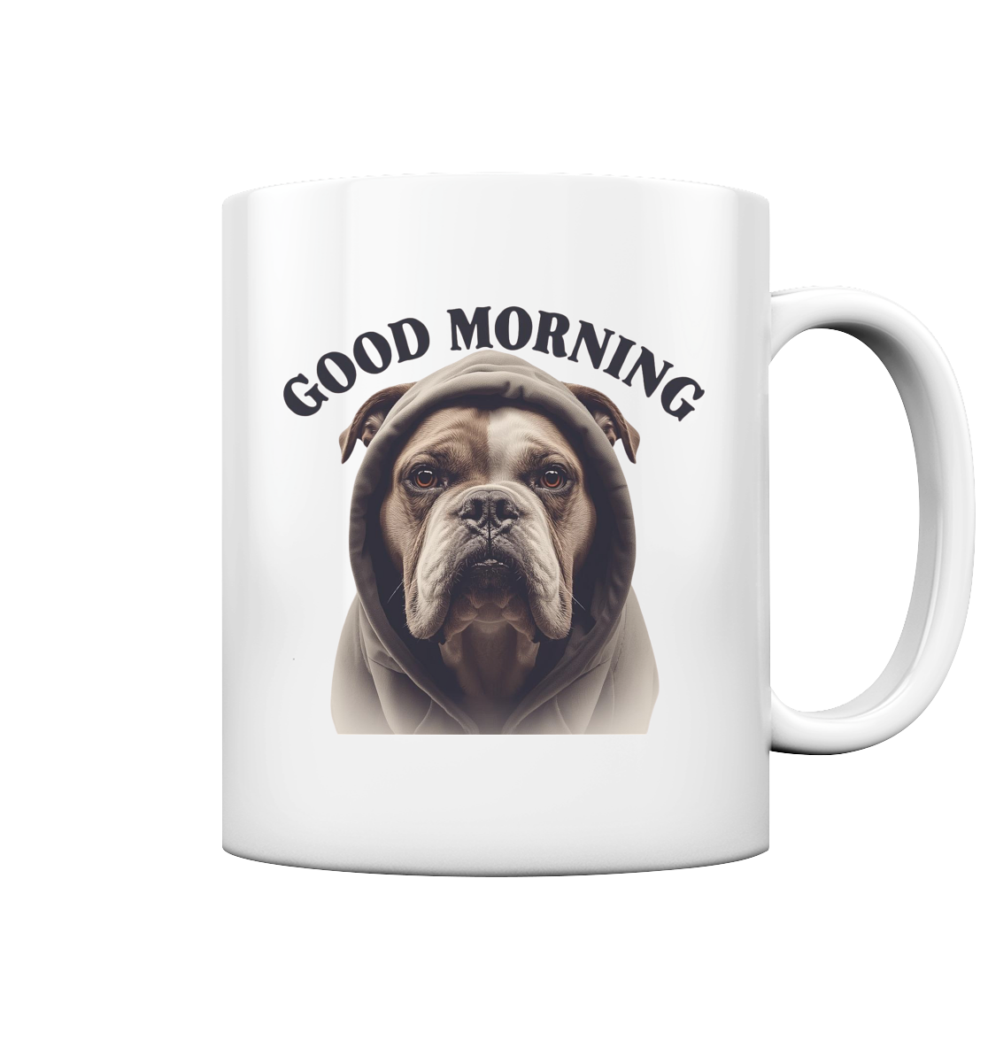 Premium Pfotenpoesie Tasse GOOD MORNING