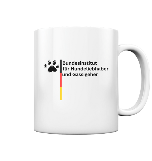 Premium Pfotenpoesie Tasse Bundesinstitut