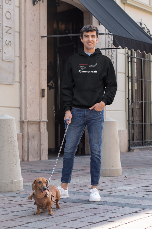 Premium Pfotenpoesie  Unisex Hoodie Führungskraft