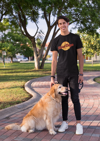 Hard Dogs Cafe Personalisierbares Premium Unisex Shirt