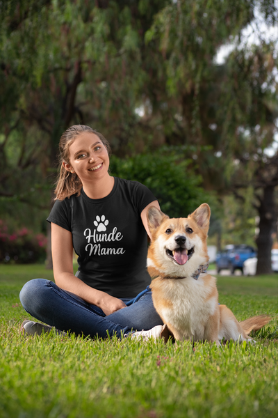 Hunde Mama Premium Unisex Shirt