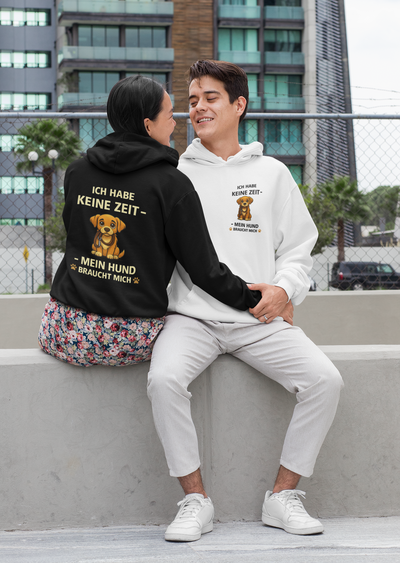 Ich Habe Keine Zeit Premium  Unisex Hoodie