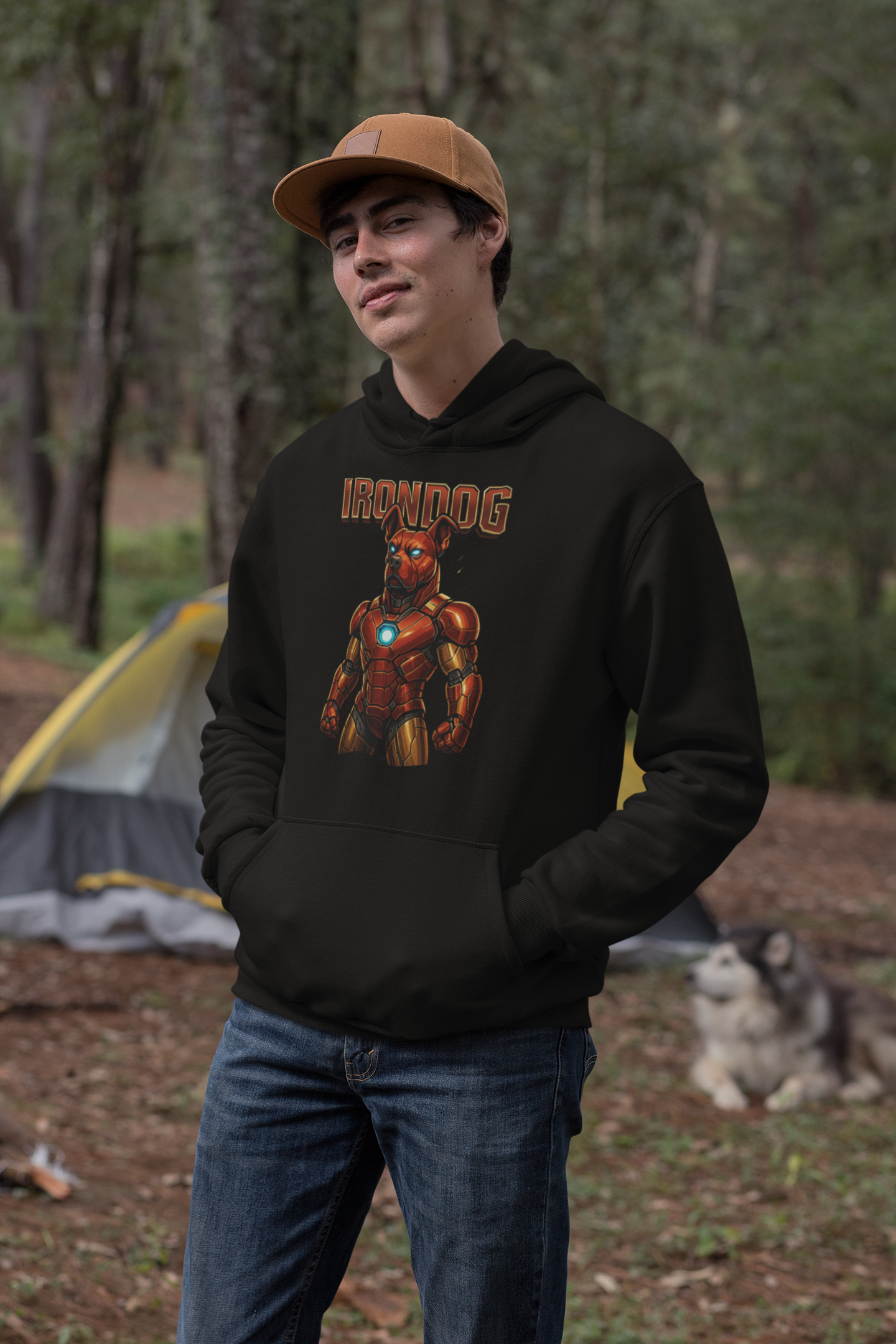 Premium Pfotenpoesie Hoodie IRONDOG