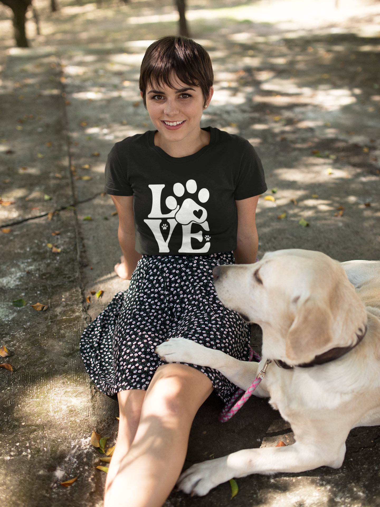 Premium Pfotenpoesie Shirt Love