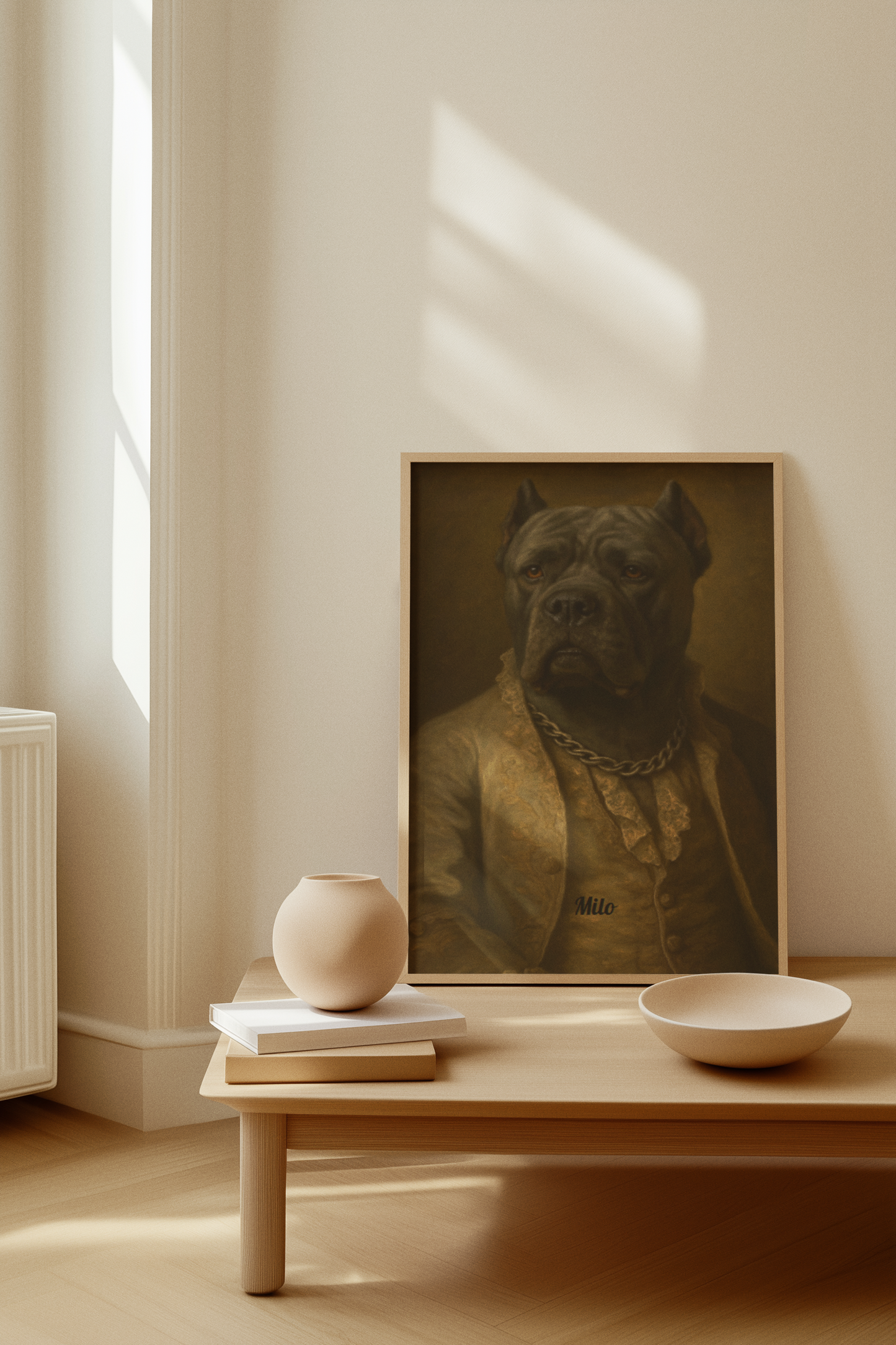 Premium Pfotenpoesie Poster personalisiertes Königs-Poster