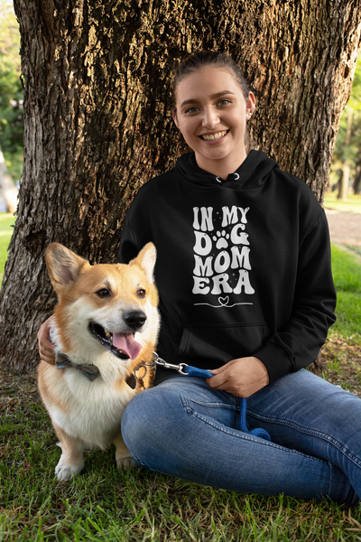 In My Dog Mom Era Premium Unisex Hoodie