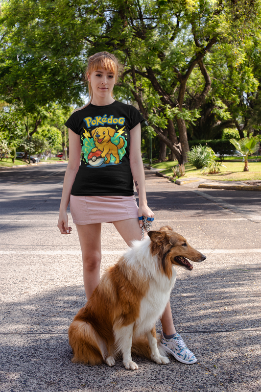 Premium Pfotenpoesie Shirt Pokedog