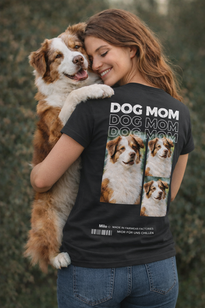 Personalisierbarer Unisex Shirt Mit  Hunde Foto