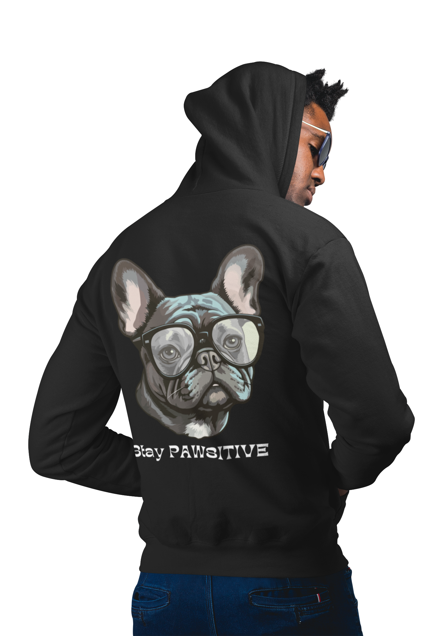 Premium Pfotenpoesie  Hoodie Stay Pawsitive