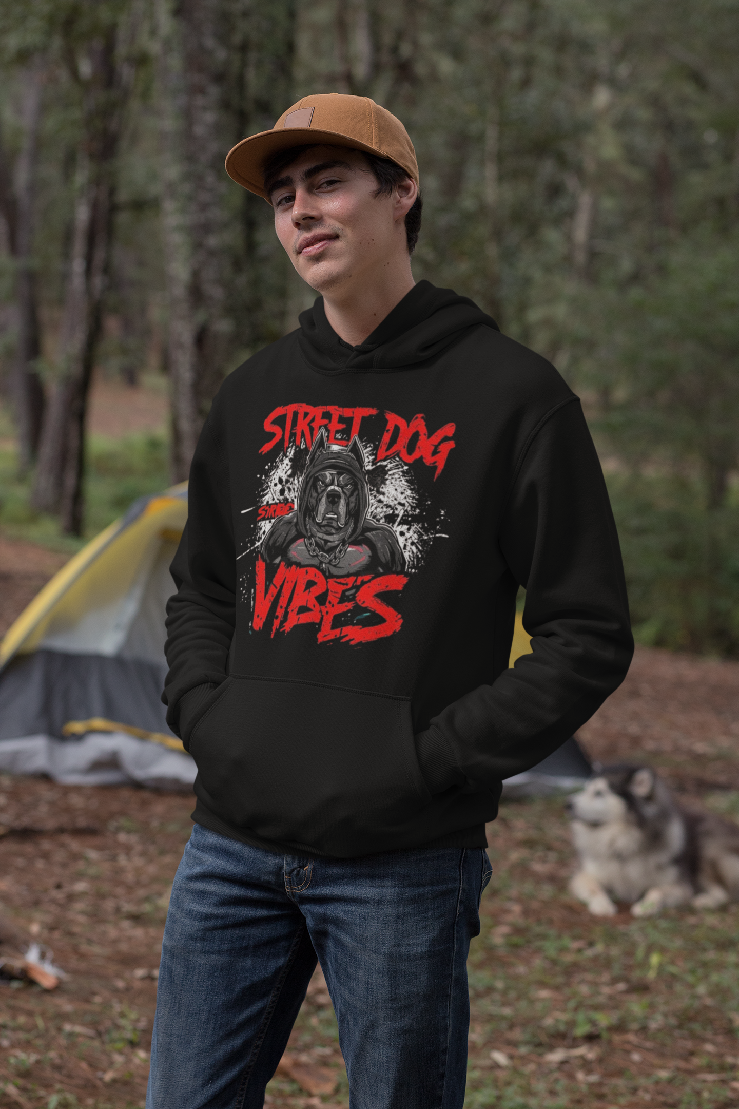 Premium Pfotenpoesie Hoodie Street Dog Street Vibes