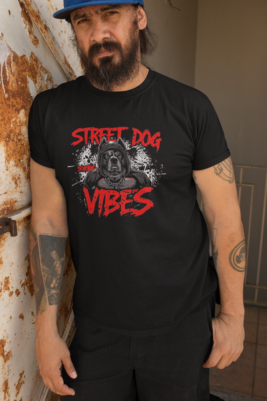 Premium Pfotenpoesie T-Shirt Street Dog Street Vibes
